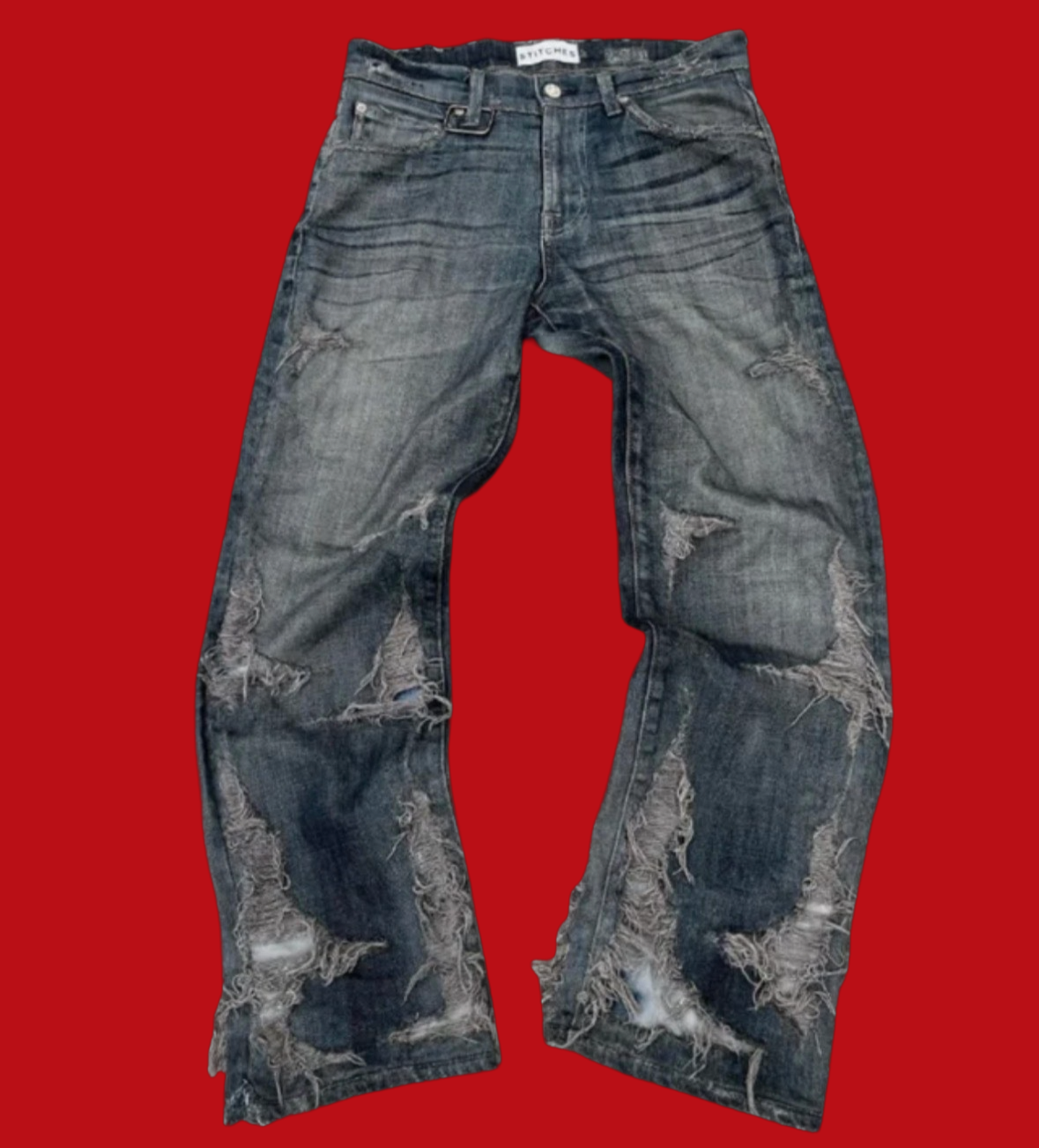 "Lost in Tides" Ripped Jeans