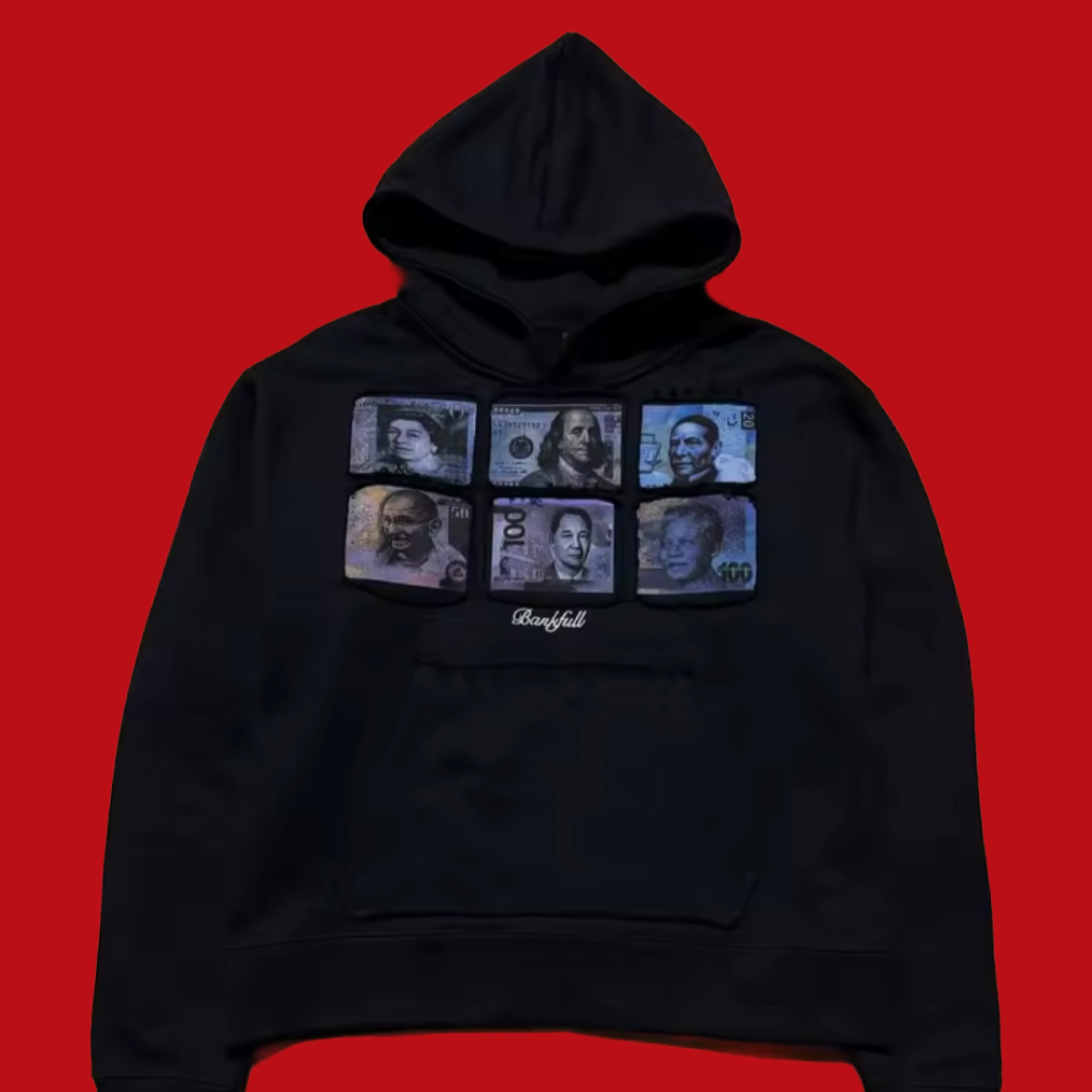 "Cash" Black Hoodie